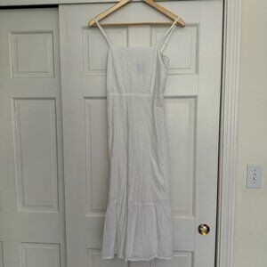 0 White Gap Sundress